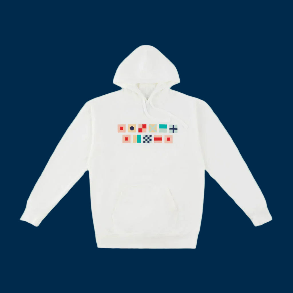 Hoodie - Nautical Flags